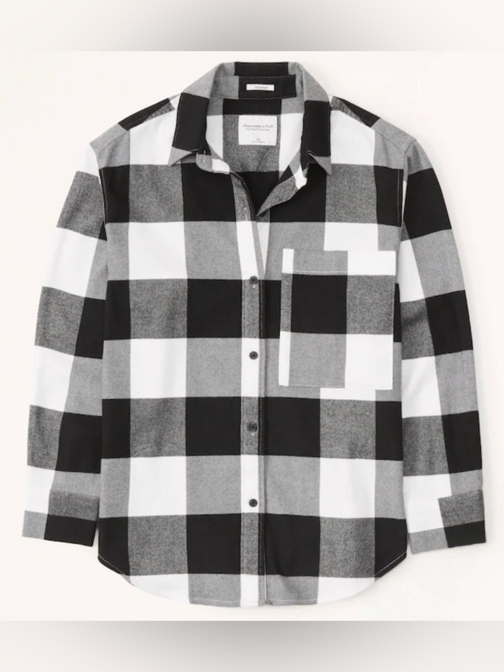 Abercrombie & Fitch Women’s Oversized Flannel Shirt